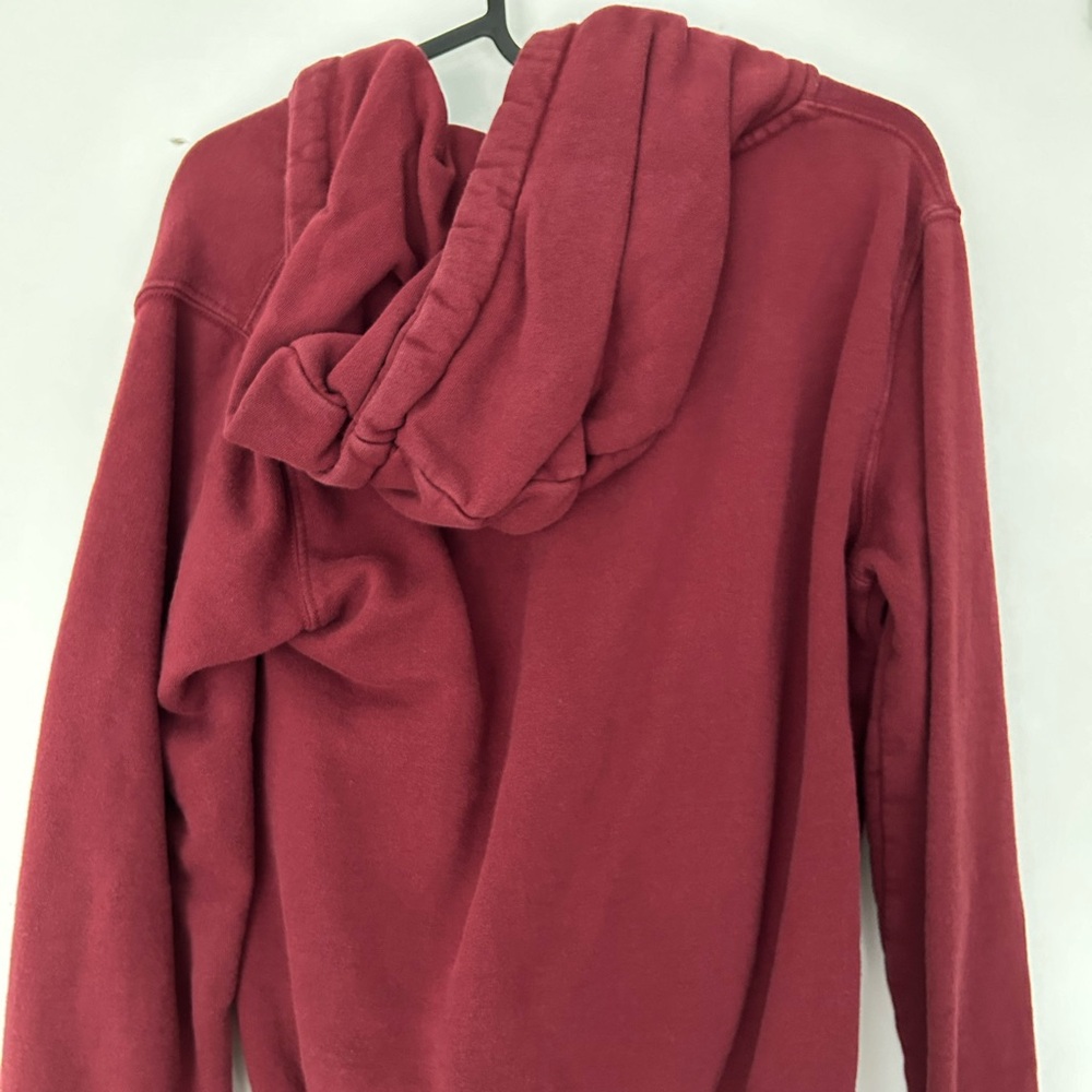 Brandy Melville Toronto Dark Red Hoodie - Picture 4 of 4